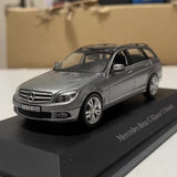 [Schuco] 1:43 Mercedes-Benz 2007 C200 S204 Gray Model Car Die-Cast