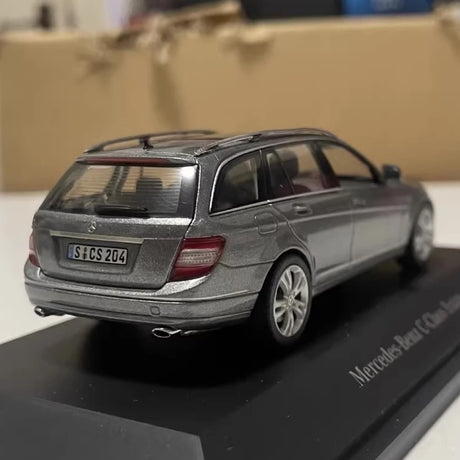 [Schuco] 1:43 Mercedes-Benz 2007 C200 S204 Gray Model Car Die-Cast