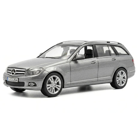 [Schuco] 1:43 Mercedes-Benz 2007 C200 S204 Gray Model Car Die-Cast