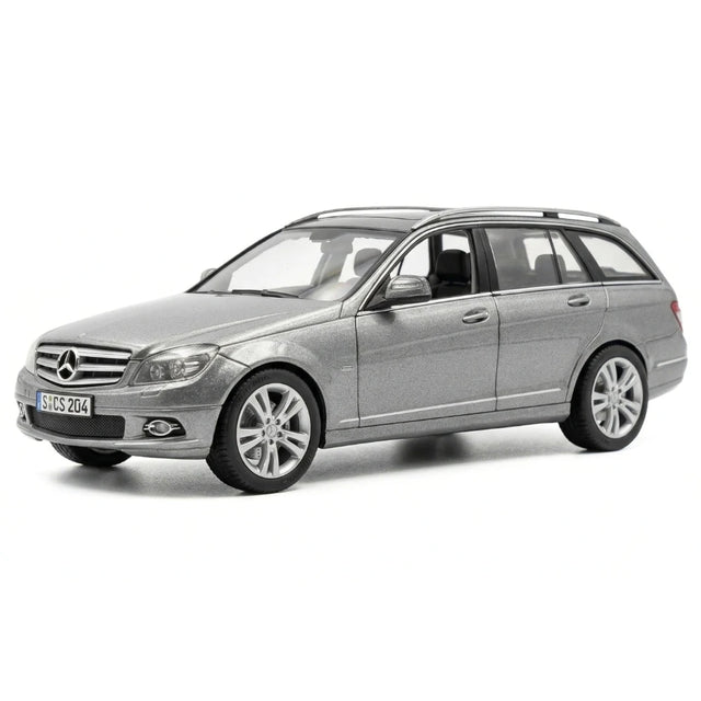 [Schuco] 1:43 Mercedes-Benz 2007 C200 S204 Gray Model Car Die-Cast