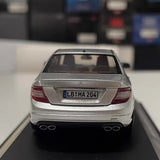 [Schuco] 1:43 Mercedes-Benz 2007 C63 AMG W204 Silver Model Car Die-Cast