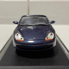 [Schuco] 1:43 Porsche 1997 911 996 Carrera Cabriolet Blue Model Car Die-Cast