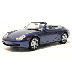 [Schuco] 1:43 Porsche 1997 911 996 Carrera Cabriolet Blue Model Car Die-Cast