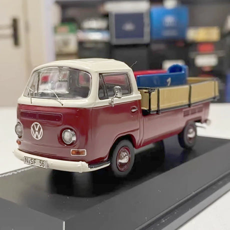[Schuco] 1:43 Volkswagen 1968 T2a Seifenkisten Red Model Car Die-Cast