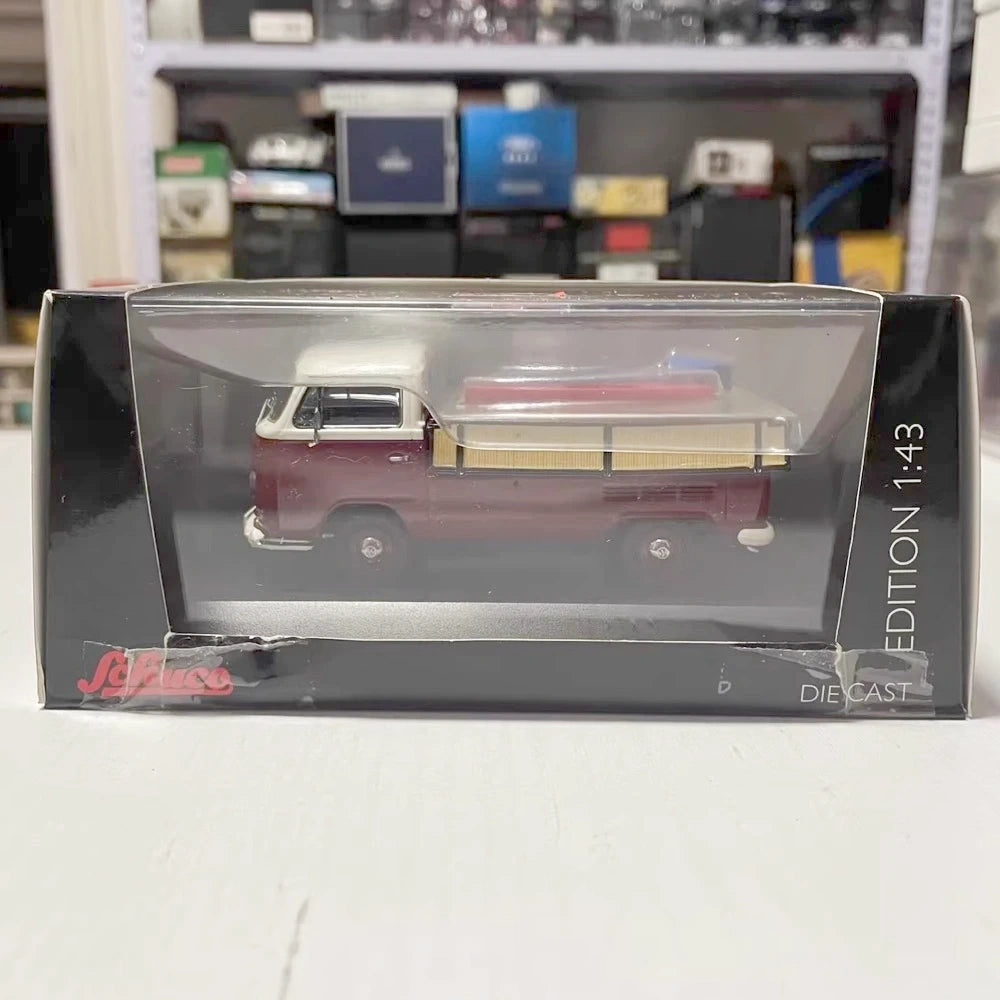 [Schuco] 1:43 Volkswagen 1968 T2a Seifenkisten Red Model Car Die-Cast