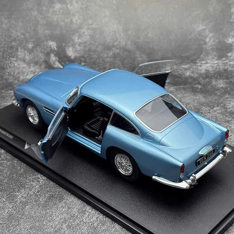 [Solido] 1:18 Aston Martin 1963 DB5 Blue Model Car Die-Cast