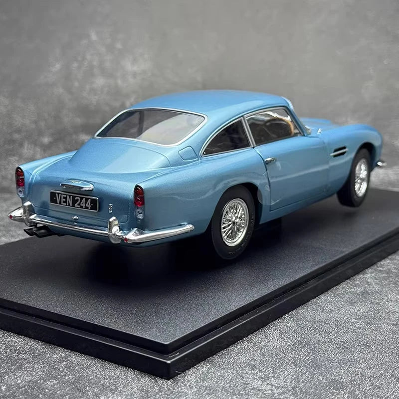 [Solido] 1:18 Aston Martin 1963 DB5 Blue Model Car Die-Cast