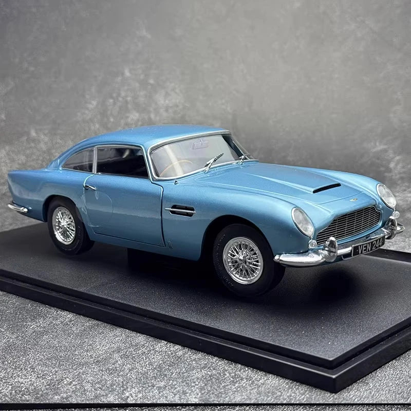 [Solido] 1:18 Aston Martin 1963 DB5 Blue Model Car Die-Cast