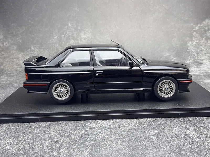 [Solido] 1:18 BMW 1990 E30 M3 Sport Evo Black Model Car Die-Cast