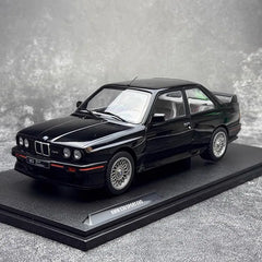 [Solido] 1:18 BMW 1990 E30 M3 Sport Evo Black Model Car Die-Cast