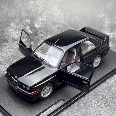 [Solido] 1:18 BMW 1990 E30 M3 Sport Evo Black Model Car Die-Cast