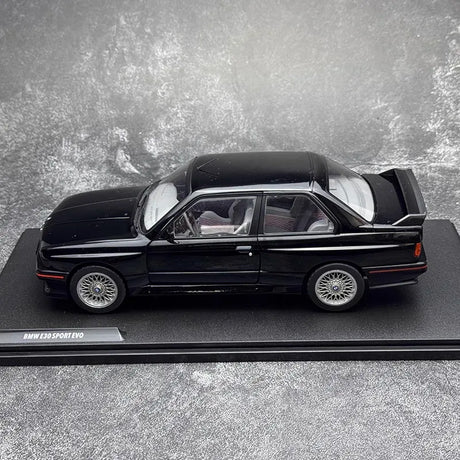 [Solido] 1:18 BMW 1990 E30 M3 Sport Evo Black Model Car Die-Cast