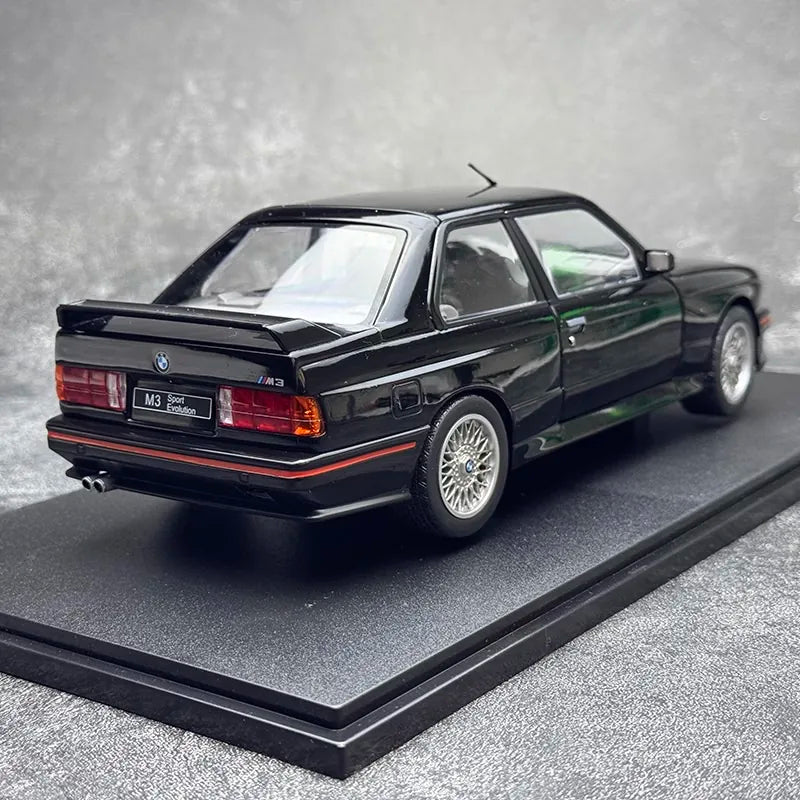 [Solido] 1:18 BMW 1990 E30 M3 Sport Evo Black Model Car Die-Cast