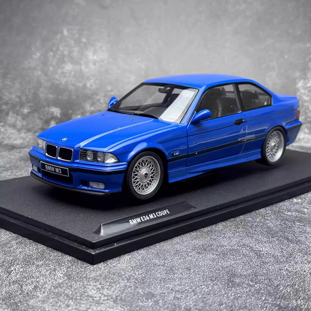 [Solido] 1:18 BMW 1996 E36 M3 Coupe Blue Model Car Die-Cast