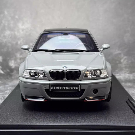 [Solido] 1:18 BMW 2003 E46 M3 CSL Gray Model Car Die-Cast