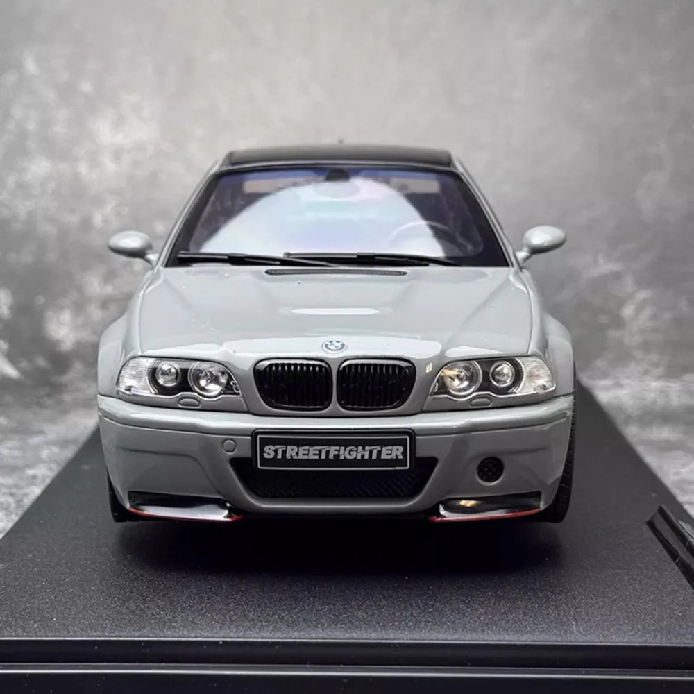 [Solido] 1:18 BMW 2003 E46 M3 CSL グレー モデルカー Die-Cast