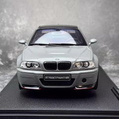 [Solido] 1:18 BMW 2003 E46 M3 CSL グレー モデルカー Die-Cast