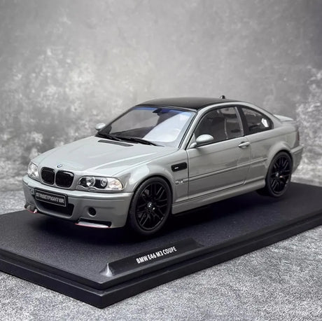 [Solido] 1:18 BMW 2003 E46 M3 CSL Gray Model Car Die-Cast