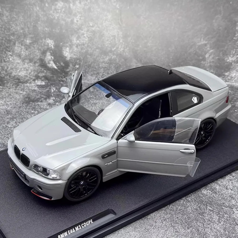 [Solido] 1:18 BMW 2003 E46 M3 CSL グレー モデルカー Die-Cast