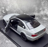 [Solido] 1:18 BMW 2003 E46 M3 CSL Gray Model Car Die-Cast