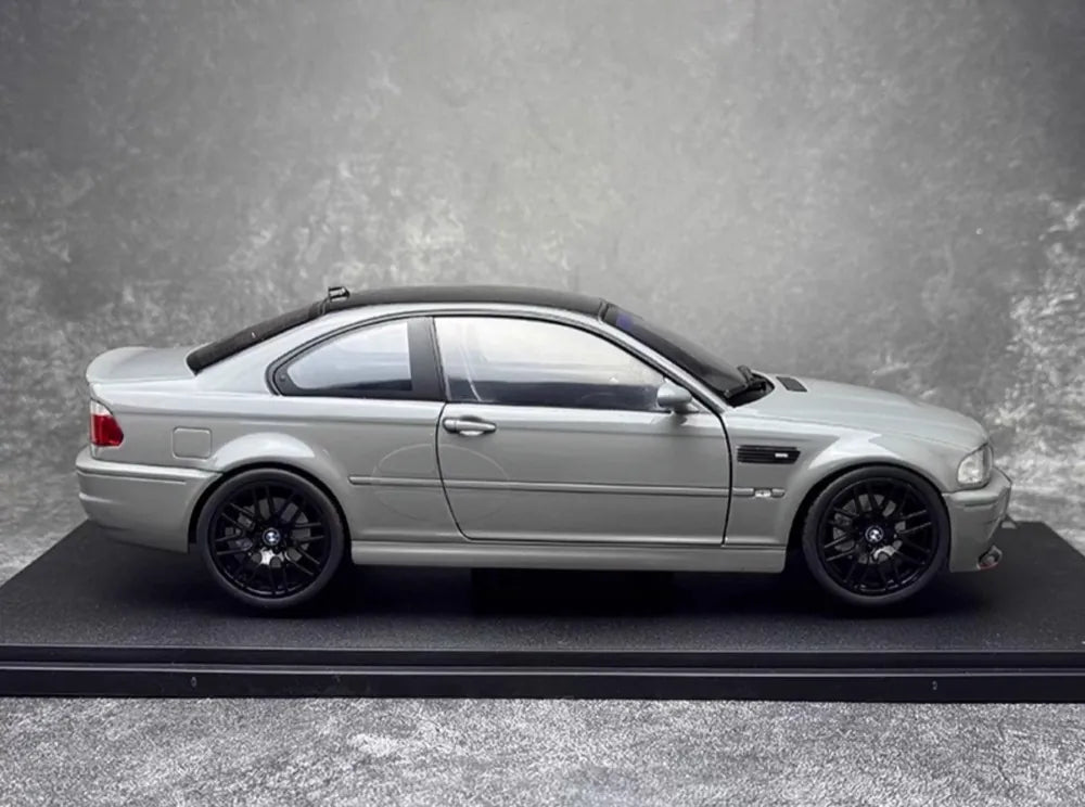 [Solido] 1:18 BMW 2003 E46 M3 CSL グレー モデルカー Die-Cast