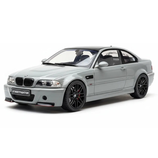 [Solido] 1:18 BMW 2003 E46 M3 CSL Gray Model Car Die-Cast