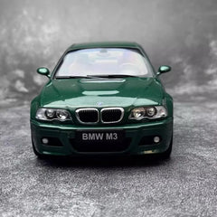 [Solido] 1:18 BMW 2003 E46 M3 CSL Green Model Car Die-Cast