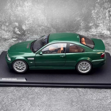 [Solido] 1:18 BMW 2003 E46 M3 CSL Green Model Car Die-Cast