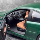 [Solido] 1:18 BMW 2003 E46 M3 CSL grön modellbil Die-Cast