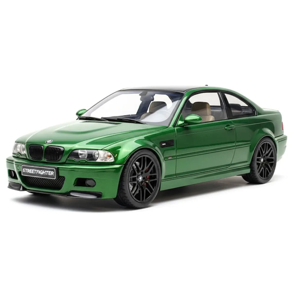 [Solido] 1:18 BMW 2003 E46 M3 CSL Green Model Car Die-Cast