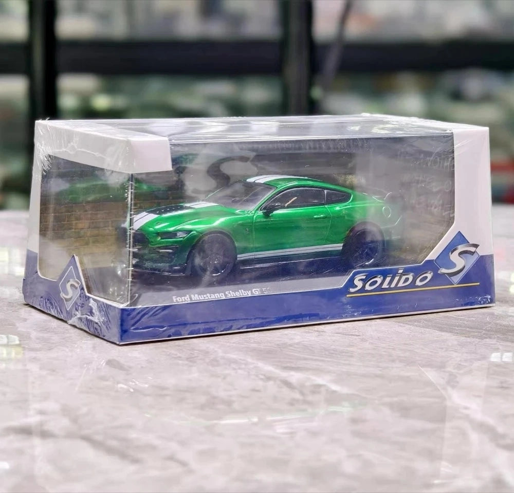 [Solido] 1:43 Ford 2020 Mustang Shelby GT500 Green Model Car Die-Cast