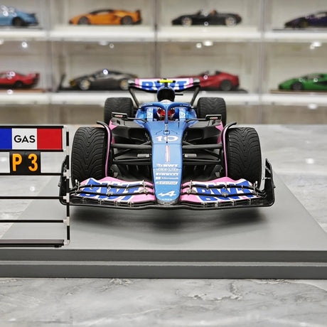 1:18 Alpine 2023 A523 #10 Dutch GP Pierre Gasly F1 modello in resina di Spark - vista 1