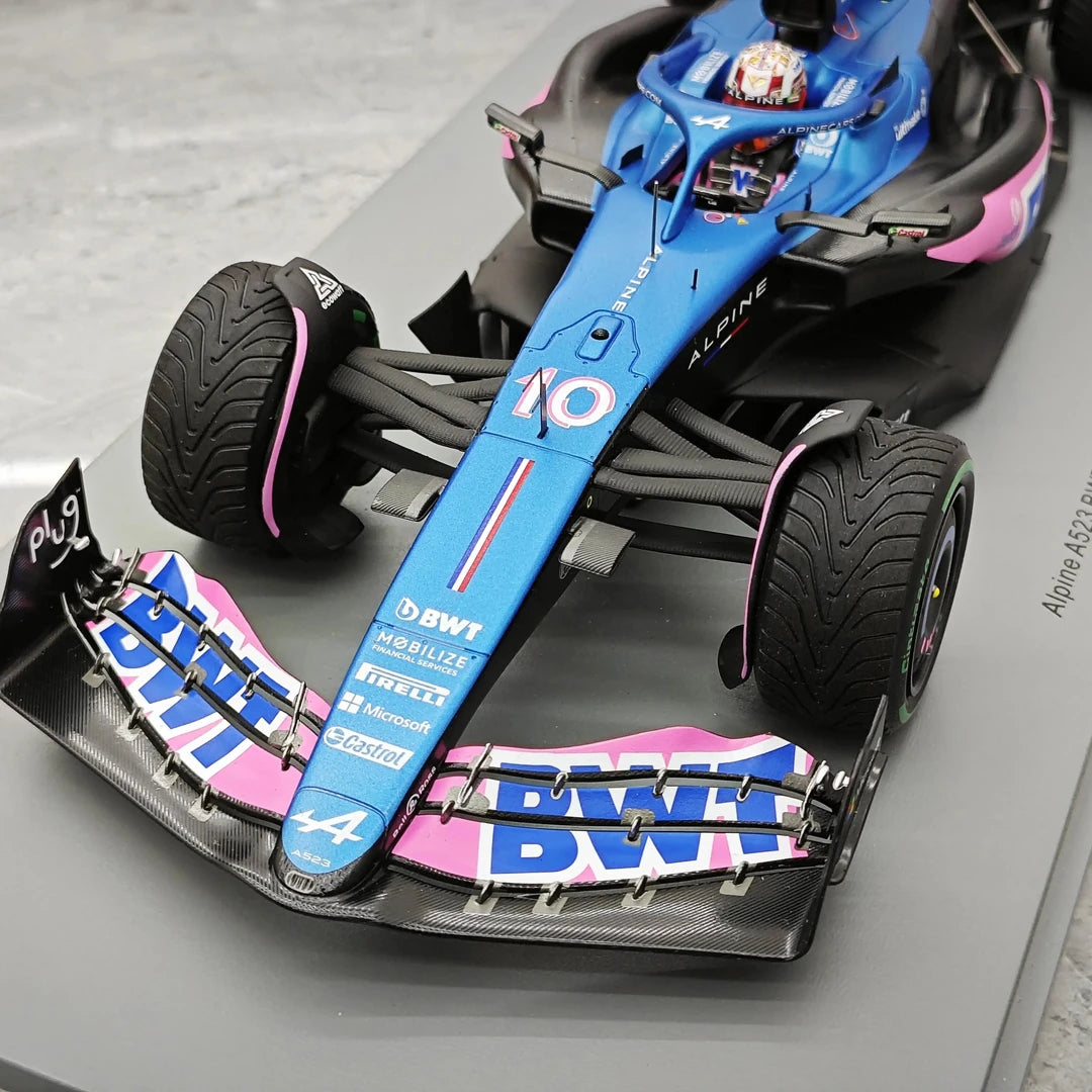 1:18 Alpine 2023 A523 #10 Dutch GP Pierre Gasly F1 Harzmodellauto von Spark – siehe 10