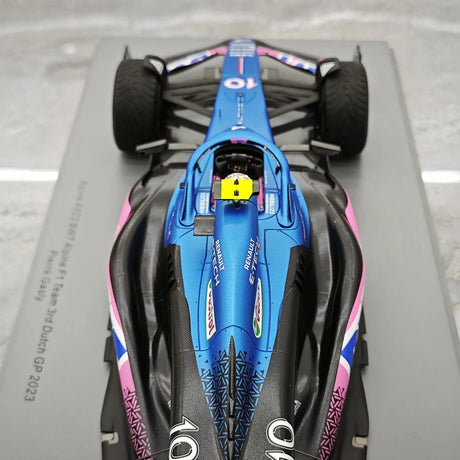1:18 Alpine 2023 A523 #10 Dutch GP Pierre Gasly F1 modello in resina di Spark - vista 11