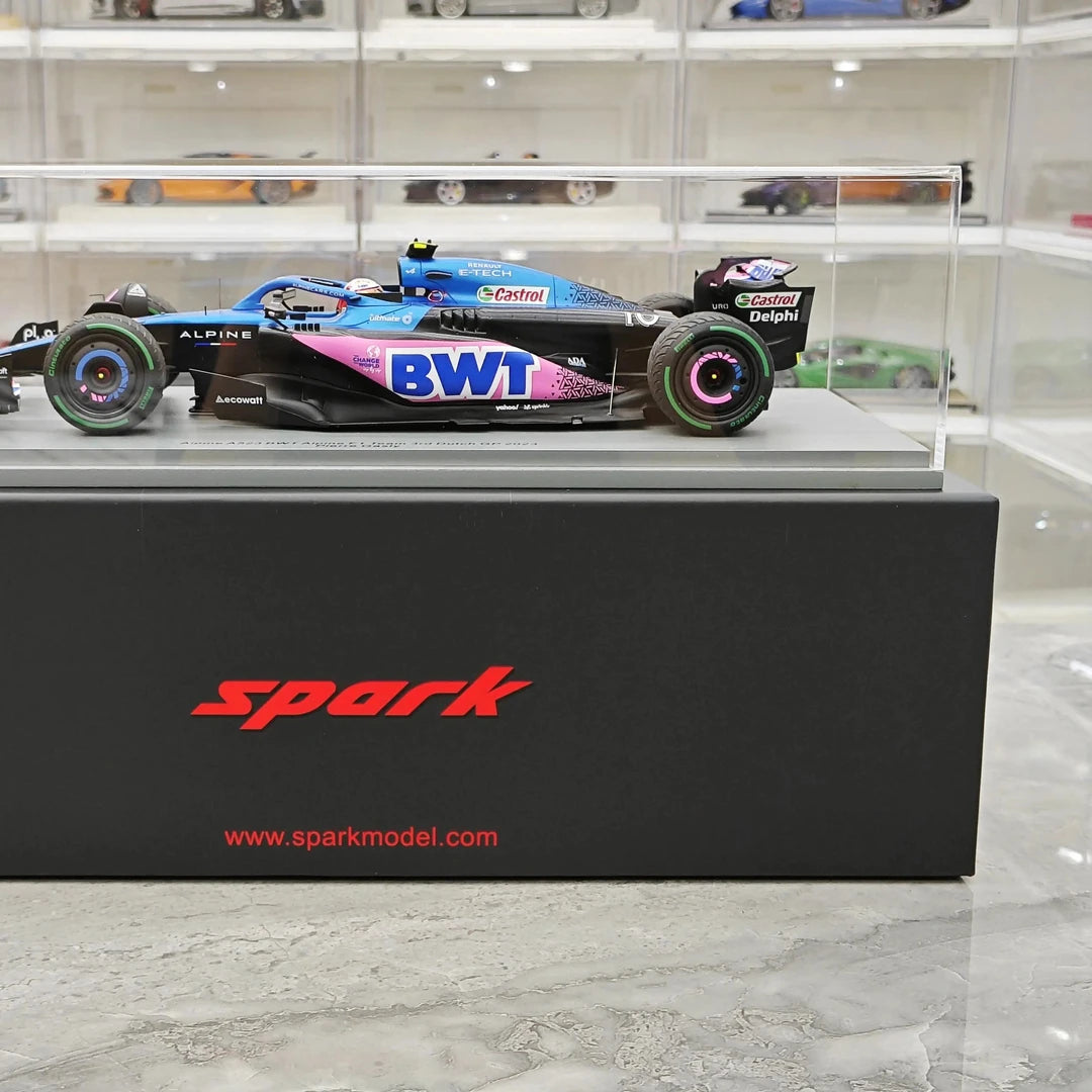 1:18 Alpine 2023 A523 #10 Dutch GP Pierre Gasly F1 Resin-Modell von Spark – Ansicht 13