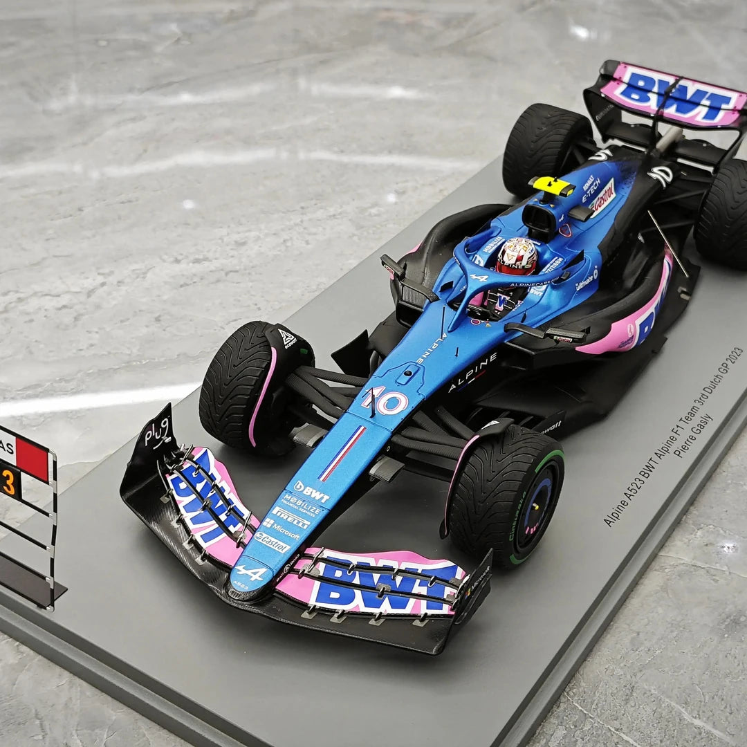 1:18 Alpine 2023 A523 #10 Dutch GP Pierre Gasly F1 Resin-Modell von Spark – Ansicht 3