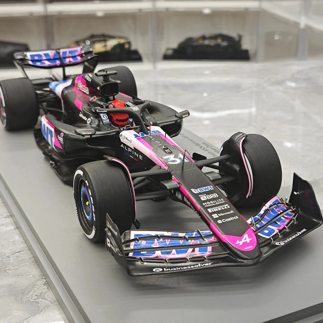 1:18 Alpine 2024 A524 #31 바레인 GP 에스테반 오콘 F1 Spark 제작 레진 모델 자동차 - 보기 10