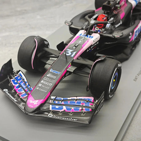 1:18 Alpine 2024 A524 #31 Bahrain GP Esteban Ocon F1 Resin-Modell von Spark – siehe 11