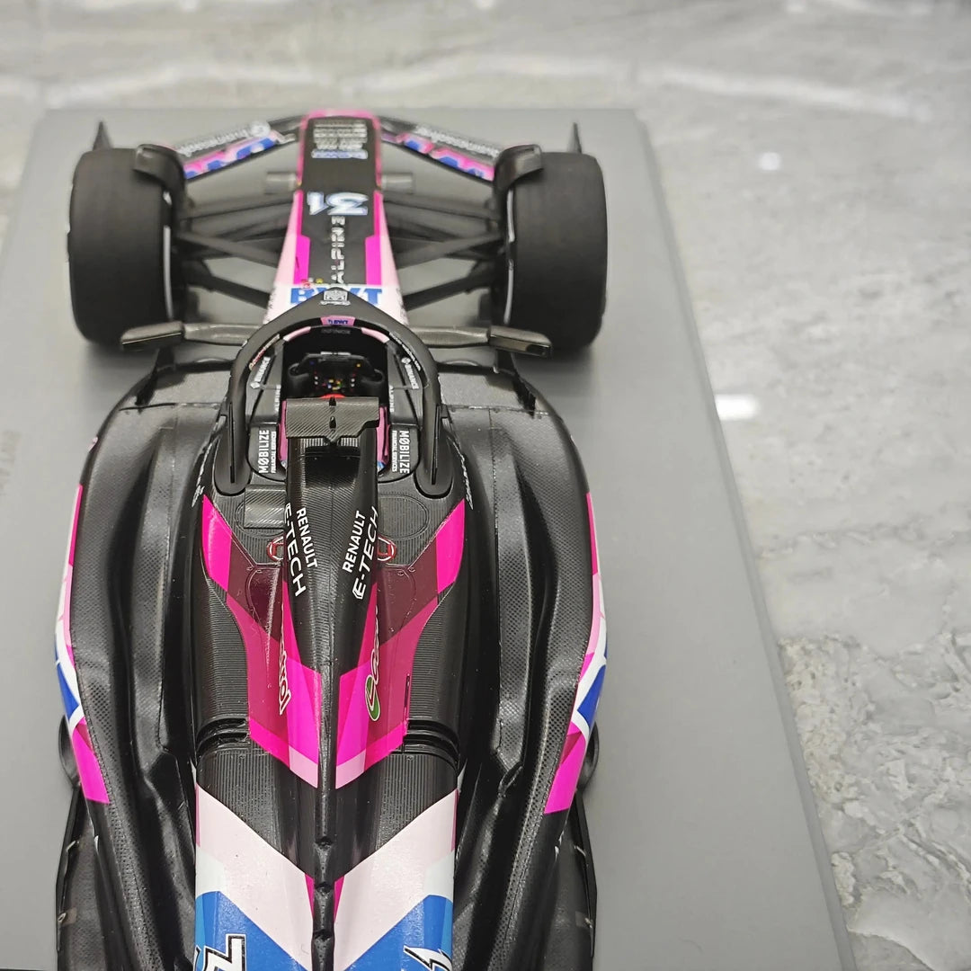 1:18 Alpine 2024 A524 #31 바레인 GP 에스테반 오콘 F1 Spark 제작 레진 모델 자동차 - 뷰 12