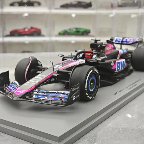 1:18 Alpine 2024 A524 #31 Bahrain GP Esteban Ocon F1 modello in resina di Spark - vista 3