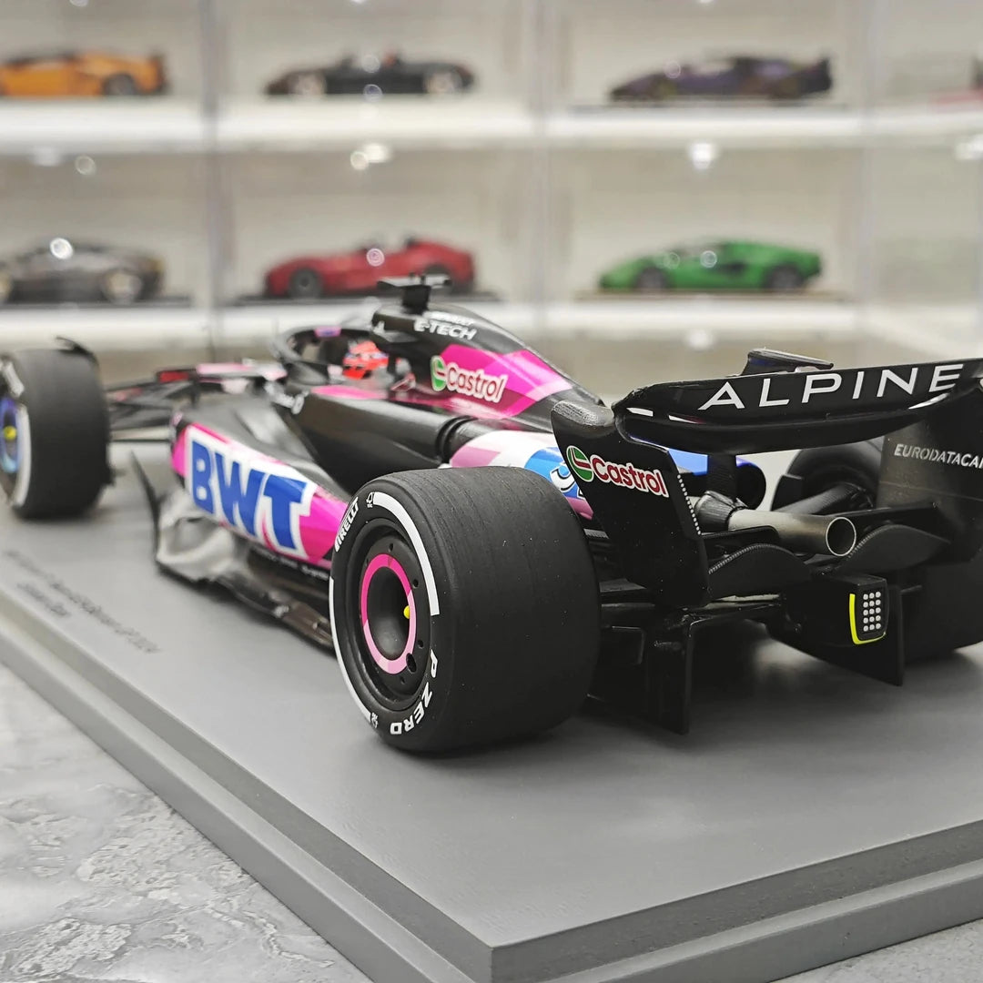 1:18 Alpine 2024 A524 #31 바레인 GP 에스테반 오콘 F1 Spark 제작 레진 모델 자동차 - 뷰 6