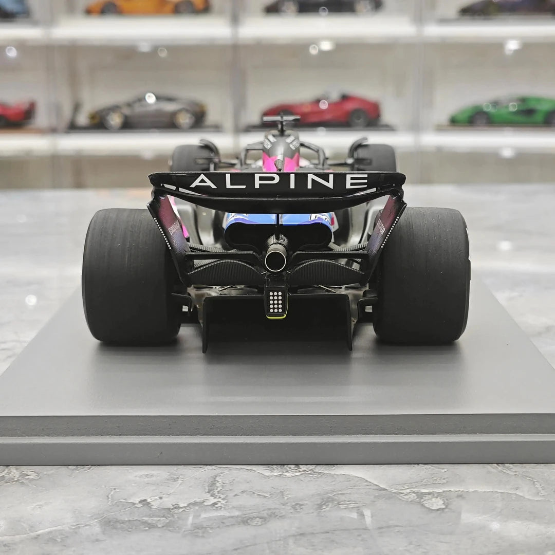 1:18 Alpine 2024 A524 #31 바레인 GP 에스테반 오콘 F1 Spark 제작 레진 모델 카 - 뷰 7