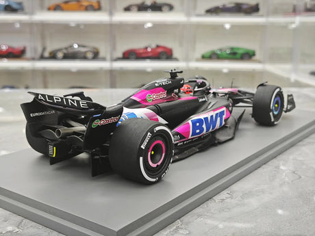 1:18 Alpine 2024 A524 #31 Bahrain GP Esteban Ocon F1 modello in resina di Spark - vista 8