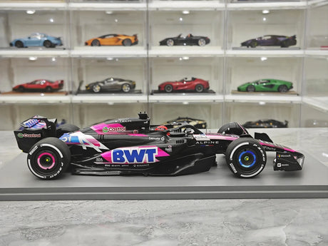 1:18 Alpine 2024 A524 #31 Bahrain GP Esteban Ocon F1 Resin-Modell von Spark – Ansicht 9
