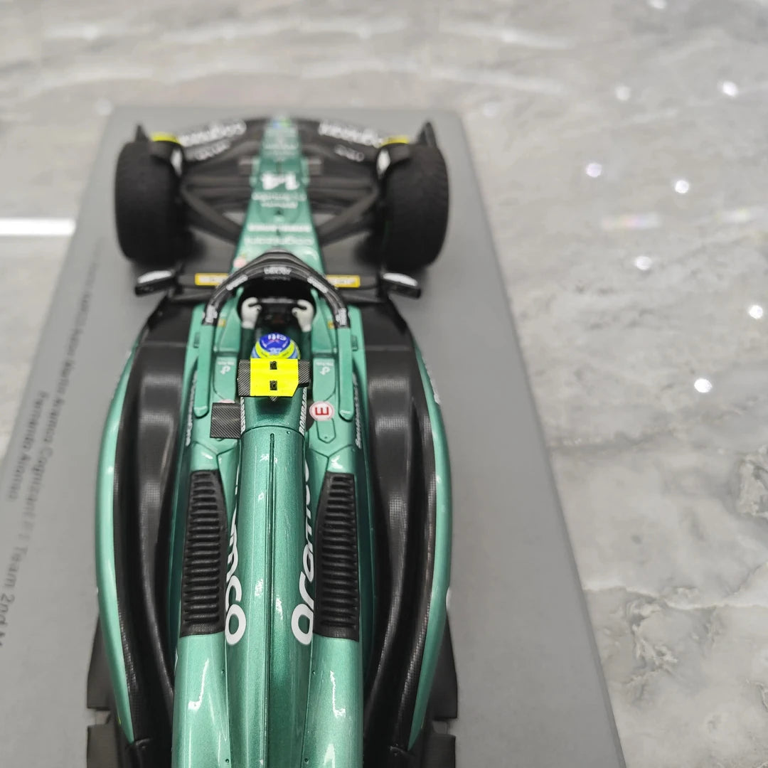 1:18 Aston Martin 2023 AMR23 #14 Monaco GP Fernando Alonso F1 model car by Spark - view 12