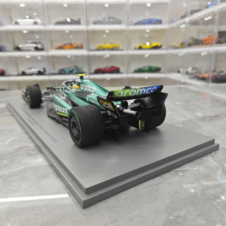 1:18 Aston Martin 2023 AMR23 #14 Monaco GP Fernando Alonso F1 model car by Spark - view 6