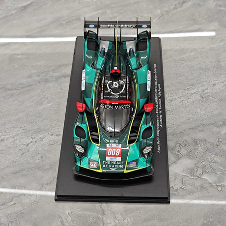 Aston Martin 2025 Valkyrie AMR-LMH #009 1:18 Sammelmodell aus Harz von Spark – Ansicht 2