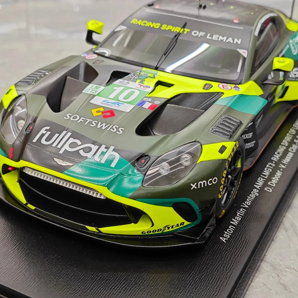 1:18 Aston Martin 2025 Vantage AMR LMGT3 #10 Le Mans model car by Spark - view 11