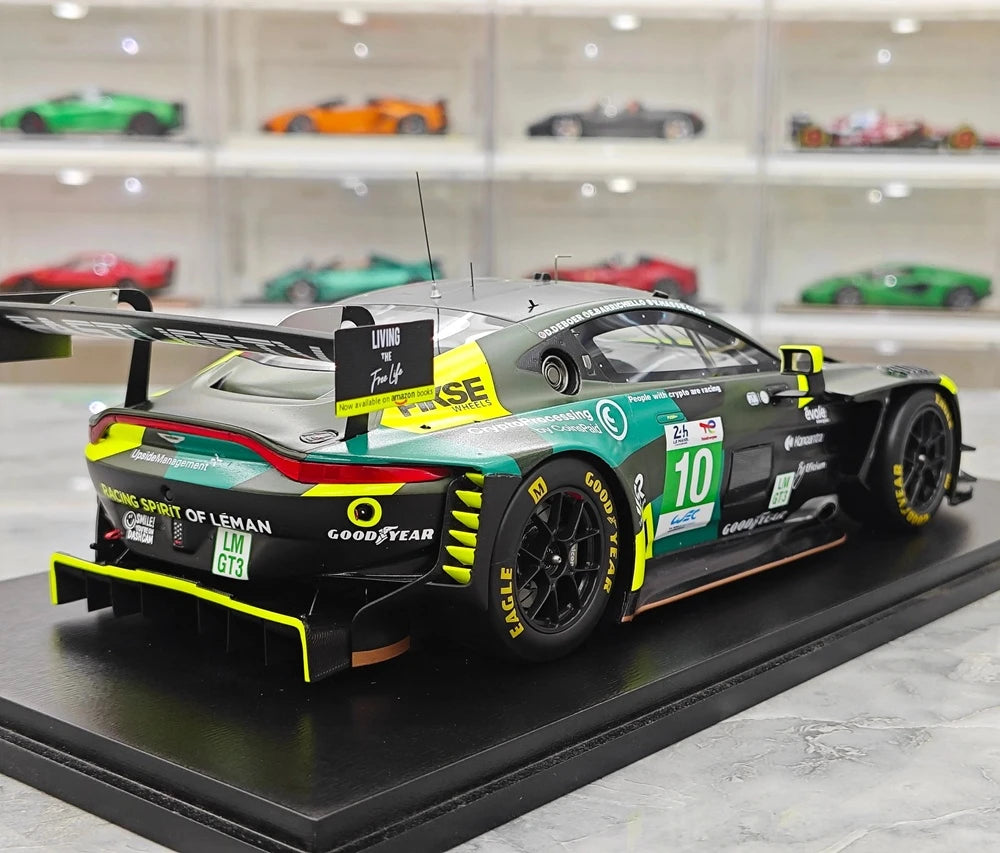 1:18 Aston Martin 2025 Vantage AMR LMGT3 #10 Le Mans model car by Spark - view 8