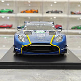 1:18 Aston Martin 2025 Vantage AMR LMGT3 #27 Le Mans model car by Spark - view 1